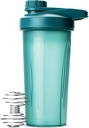 Dl Pen-Sticle Shaker pentru amestecuri de proteine cu capac Twist, 28 oz, sticla Shaker proteine cu bila whisk sârmă, Shaker Cup, Mixer Sticla