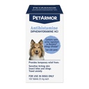 PetArmor Antihistamina Alergie Ajutor pentru câini, Easy-to-Use Alergie Medicina pentru câini, Anti-Itch Medicina oferă ajutor de la Bite insecte, și Stigs, 100 comprimate