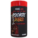 Insane Labz Psihotic Diablo termogenic Fat Burner pentru bărbați și femei cu boabe de Paradise Theobromine Dandelion Root extract alimentat de Ampiberry, Appetit Suppressant - 60 Serviri