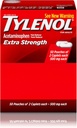 Tylenol (R) Extra- Strength, 2-Caplet Dozajul, 100 capleti total 500 mg fiecare