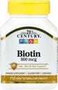 Biotina din secolul 21 800 mcg - 110 comprimate