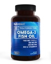 BioEmblem Omega-3 Ulei de pește 2000mg - Softgels dimensiune mică, forma de absorbție ridicată, durabil - 1400mg EPA & DHA Plus Vitamina D3, Non-GMO, inimă, comun, și creier de sănătate supliment ulei de pește, 120 Ct
