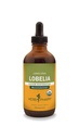 Herb Pharm Certified Organic Lobelia Extract lichid pentru sprijinul sistemului musculo-scheletic - 4 Ounce