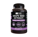 Ingrediente originale pure Extract de semințe de struguri (365 capsule) Nu magneziu sau umpluturi de orez, întotdeauna pură, Lab verificat