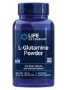 Prelungirea vieții L-Glutamină pulbere, Aminoacid, Sustine sanatatea musculara si imun sanatate, Gluten-Free, non-GMO, Vegetarian, 100 Grams