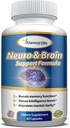 Neuro & Brain Care, Extra Force Brain Supliment pentru memorie, Focus, & Clarity - Boosts Memory Function, Intelligence Levels & Focus, Premium Brain Health Supplement for Men & Women, 60 Capsule