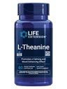 Life Extensie L-Theanină, Amino Acid teanină, Calm, Relaxare, Mood, Gluten-Free, Non-GMO, Vegetarian, 200 mg, 60 Capsule