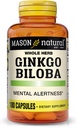 Mason Vitamine Ginkgo Biloba Capsule, 180 Conte