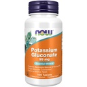 ACUM alimente Suplimente, Gluconat de potasiu 99mg, Mai ușor de înghițit, minerale esențiale*, 100 comprimate
