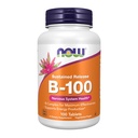 ACUM Alimente Suplimente, Vitamina B-100, Se susţine eliberarea, Producţia de energie *, Sistemul nervos Sănătate*, 100 comprimate