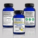 Plus - Baza de plante organice Suplimentul de calciu cu vitamina D3, k2, Glicinat de magneziu și Mangan (surse 360) Pachet de 3 flacoane