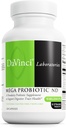 DAVINCI Labs Mega Probiotic ND - Non-Dairy Probiotic Supplement Supplement Supplement Supports Gut, Digestive & Brain Health* - Gut Health Supplement with Non-Dairy Complex* - 120 Vegetarian Caps