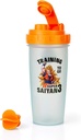 Dragon Ball Z Super Saiyan Goku Gym sticla Shaker - 20-uncie BPA-gratuit sticla Blender plastic cu bila Whisk - Shake de proteine, înlocuire masă, Smoothie Mixer - Gym Accessory - Ideal DBZ Cadouri
