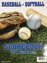 Glovers Baseball / Softball 24 Scorebook joc