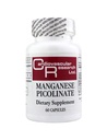 Cercetare cardiovasculară Mangan Picolinat, Alb, 60 Conte