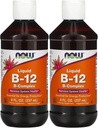 ACUM Alimente Vitamina B-12 lichid, 8 oz (Pachet de 2)