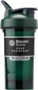 BlenderBottle Shaker Sticla Pro Series Perfect pentru Shake-uri de proteine și Pre antrenament, 24-Ounce, Verde