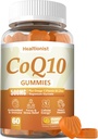 1 Pachet 500MG Coq10 Gume - 3X Absorbtie mai buna, Plus Omega-3, Magneziu, Vitamina B3 & Zinc - Coenzime Q10 Suplimente pentru sanatatea inimii, Energie Cellulara & Antioxidant, Vegan, 60 Conte