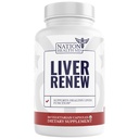 Ficat Reînnoirea - Ficat Curățare Detoxifiere & Reparație - Supplement de suport hepatic cu extract de anghinare, lapte Thisle, Dandelion și Turmeric (1 flacon)