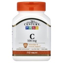 21st Century C 500 Mg comprimate, 110 număr