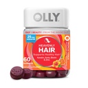 OLLY Heavenly Hair Gummy, Sustine parul sanatos, Keratina, Biotina, LMA, Supliment masticabil, 30 de zile de aprovizionare - 60 Conte