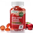 Cidru de mere Otet Gumries 60 Counts 1000mg AVC cu vitamina B6 vitamina B12 pentru metabolism, Digestion, Detox, Gut & Imune Health