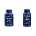 Life Extensie Super Omega-3 Ulei de pește EPA/DHA, Sesame Lignans & Extract de măsline - Omega 3 Supliment & Caps de zinc, zinc 50 mg, zinc Citrate, Suport de apărare imune organismului