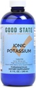 Potasiu ionic de stat bun (48 de porţii la 99 mg elemental, plus 2 mg acid fulvic - 8 fl oz)