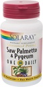 Guaranteed Potency Saw Palmetto și Pygeum One Daily - 30 Capsule
