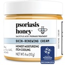 PSORIASIS HONY Skin-Reînnoirea crema - Eczema & Seboreic Dermatita Crema - Psoriazis Tratamentul pentru piele, înroşire şi mâncărime Relief (4oz)