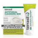 terrasil Cream antifungic + Antifungic Soap 2- Produs Kit Clinic-Proven Clotrimazol Tratament eficient & Relief: Jock Itch Atleţi Picior Infecţie drajeuri Ringworm (50g Tub & 75g bar)