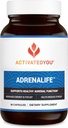 ACTIVATYou AdrenaLife- Calm și relaxare Supliment de sprijin adrenal pentru ajutor de stres, somn odihnitor, și energie concentrată w/Magnesium, vitamina B12, & Rhodiola extract Rosea (90 capsule)