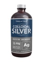 Argint coloidal bioactiv - 8 oz, Sticla de sticla, Vegan, Doze sigure cu cea mai mare eficacitate - Nano Ions, 30 PPM - Suport imun (48 Serviri)