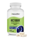 NaturalSlim Night Time Fat Burner pentru femei și bărbați - Noctiburn Overnight Suplimente Fat Burning cu Essentials Amino Acid pentru noapte arde suport metabolic - 120 capsule vegetale