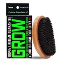 GROW Boar Bristle Beard Brush & 360 Wave Brush for Men 