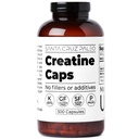 Santa Cruz Paleo Creatine Capsule, Sustine cresterea musculara & energie, Gluten gratuit, Keto, Sugar Free, Paleo, Fara Fillers sau aditivi, Creatine Monohidrat pastile, 2500mg, 100 Serviri, 300 capsule