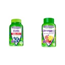 Vitafusion Extra Force Biotin Gummy Vitamine, Berry Flavored, 5000 mcg Biotin Vitamine, America