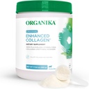 Organika îmbunătățită Colagen Peptides pulbere hidrolizată: Absorbție ușoară Colagen pulbere nearomatizate pentru piele, păr, unghii, articulații, mușchi, & Gut - Keto, OMG-free, Grass-Fed - 25 zi de aprovizionare - 18 oz