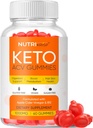 Keto ACV Gummies - fără zahăr Gluten-Free Apple Cidru Oţet Supliment pentru bărbaţi Femei (1000MG)