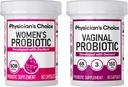 Choice Medicului Feminin putere Duo Bundle - Vaginal Probiotic 30ct + Femei Probiotice 60ct