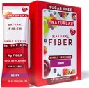 Psiliu Husk Fiber pulbere fără zahăr (Berry - 24 Pachete)