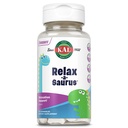 KAL Relax-a-Saurus, supliment de sprijin pentru stres pentru copii, L-Theanine pentru copii cu stress Herbal Relief & Relaxare & Blend, Aromă de struguri naturale delicioase, 60-Day Guarantee, 30 Chestables