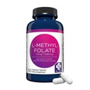 MD Life L-Metilfolat 7,5 mg supliment - Professional-Grad Active Metilfolat Supliment - 60 capsule - L-Metilfolat 7,5 mg - Potență maximă MTHFR W/Amioacidi esențiali