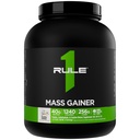 Regula 1 Gainer în masă - Formula de câștig în greutate ridicat Calorie cu 1,220+ Calorii, 250g+ Complex Carb Blend, 40g Proteina All-Whey Per Serving (8 serviri, Vanilla Crème)