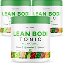 LIVORKA Lean Bodi Tonic, All Natural Advanced Formula Powder - 90 Servings (3 Luna de aprovizionare) - Pachet de 3