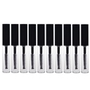 AKOAK 10 Pachete 4ml transparent Reutilizabil flacon gol Tube Container machiaj Flacoane cosmetice instrument pentru gene de creștere ulei/Mascara cu perie pentru casă și călătorie