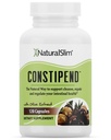 NaturalSlim, Constipație Relief, Stool Softeners Constipend, Colon Cleanser pentru femei și bărbați cu Citrat de magneziu, Aspartate & extract de măsline, 120 capsule vegetale