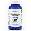Suplimentul NAD+ - 600 mg Nicotinamidă pură Ribozidă (NR) - Îmbătrânire sănătoasă, Claritate mintală și Booster energetic - Suplimente de regenerare celulară pentru femei și bărbați - 60 capsule NAD Plus - Made in USA