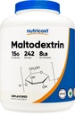Nutricost Maltodextrin pulbere 8LBS - Gluten gratuit, fără OMG