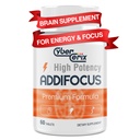 17-in-1 Creier Supliment pentru memorie și focalizare - Nootropic Creier Supliment pentru concentrare, Claritate, Energie și Focus - Natural Cafeina Blend cu vitamine, Aminoacizi și extracte de plante - 60 comprimate